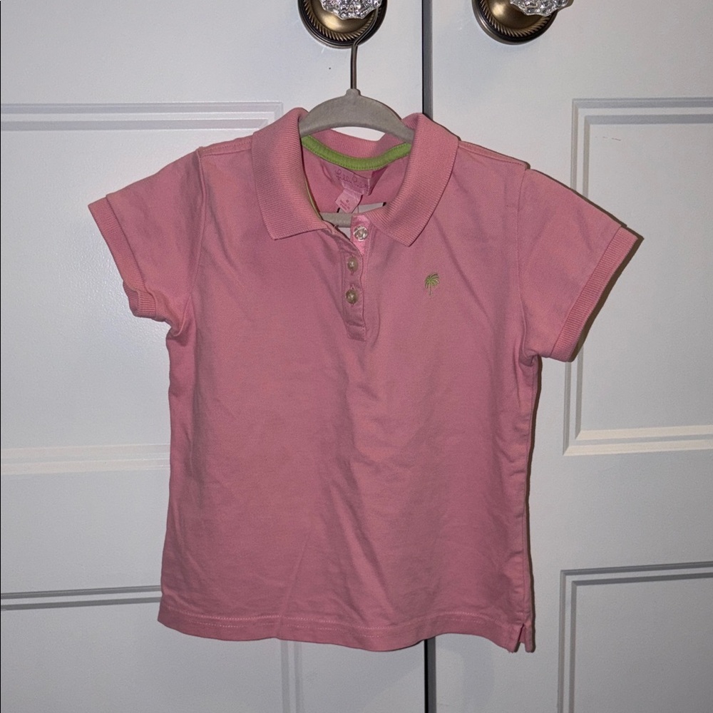 Lilly Pulitzer Pink Polo t-Shirt - size 6